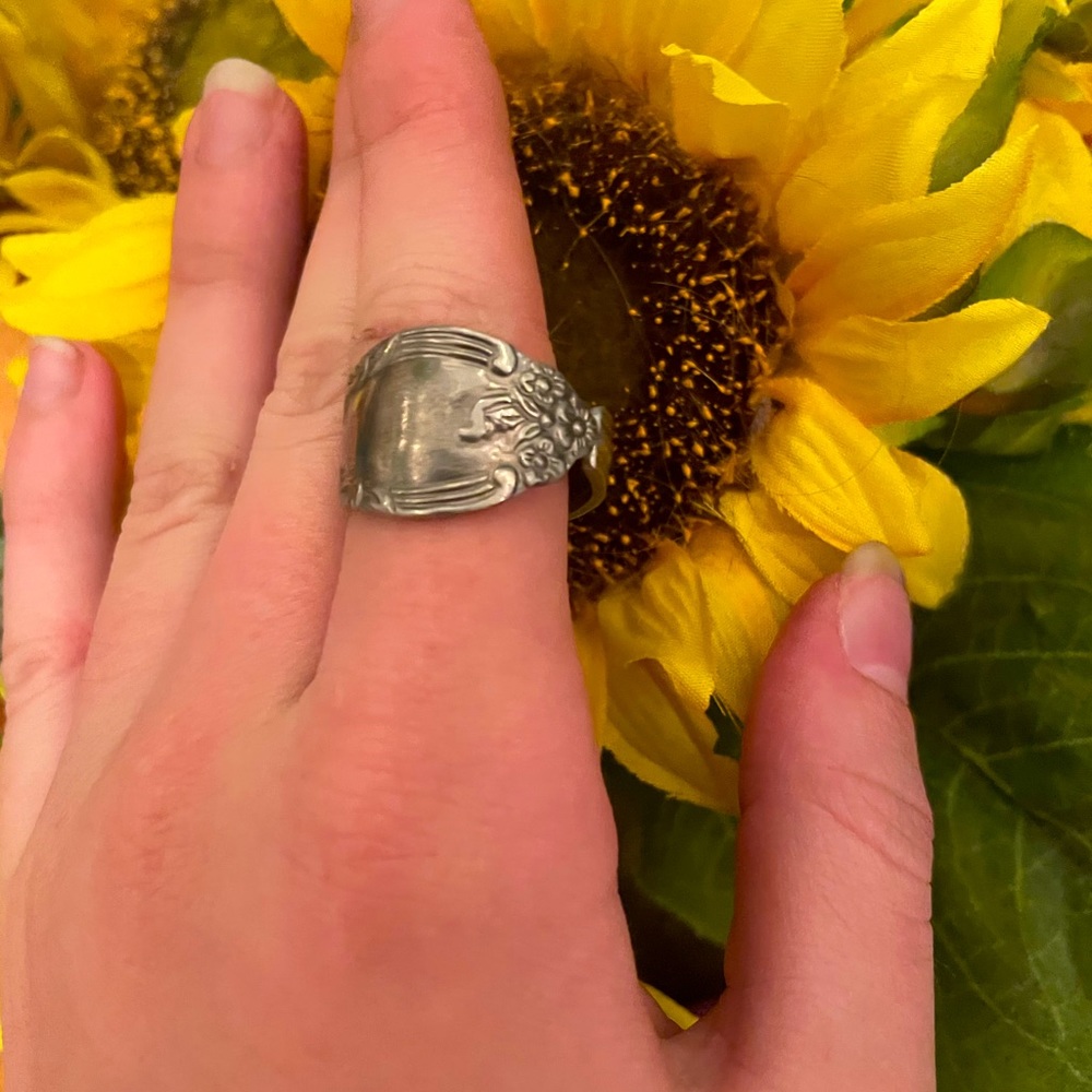 Hand crafted spoon ring!